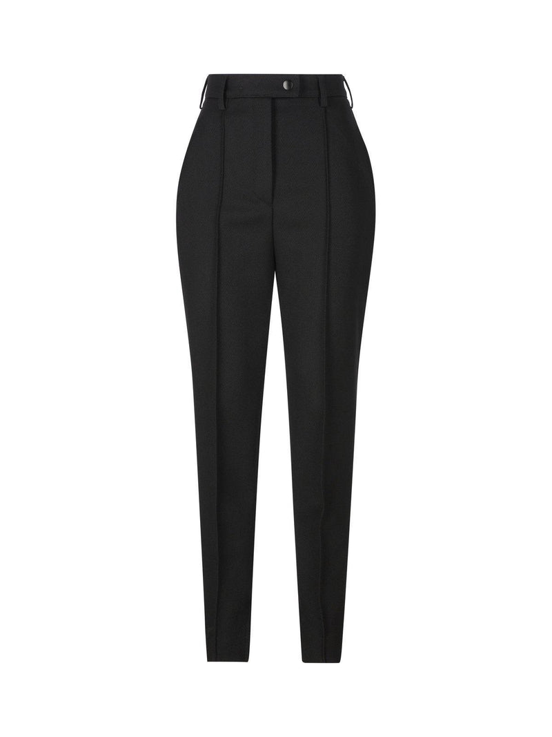 Prada Pleated Tailored Trousers - Women - Piano Luigi