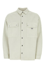 Prada Sand Denim Shirt - Men - Piano Luigi