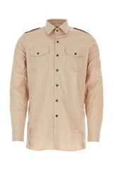 Prada Skin Pink Poplin Shirt - Men - Piano Luigi