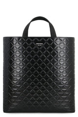 Prada Smooth Leather Tote Bag - Men - Piano Luigi