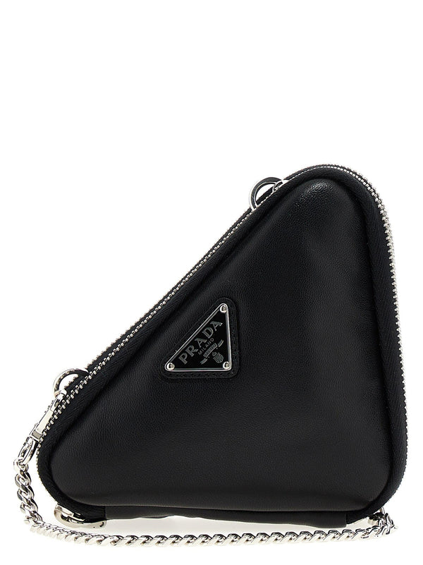 Prada Soft Nappa Crossbody Bag - Women - Piano Luigi