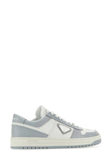 Prada Two-tone Leather Downtown Sneakers - Women - Piano Luigi