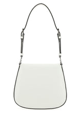 Prada White Leather Mini Cleo Handbag - Women - Piano Luigi