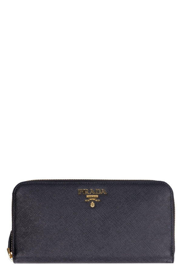 Prada Zip-around Leather Wallet - Women - Piano Luigi