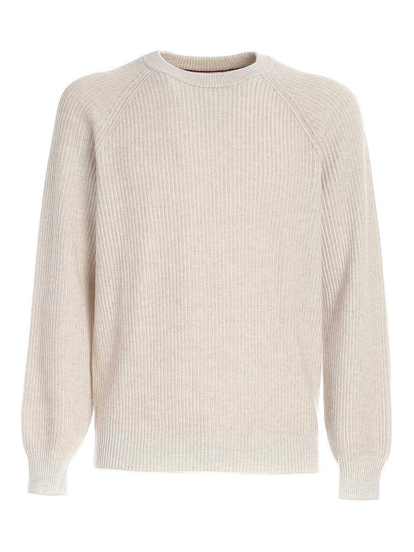 Ribbed Knit Sweater Brunello Cucinelli - Men - Piano Luigi