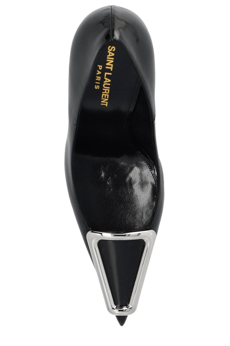 Saint Laurent Avenue Pointed-toe Pumps - Women - Piano Luigi