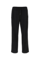 Saint Laurent Black Satin Joggers - Women - Piano Luigi