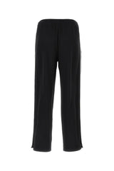 Saint Laurent Black Satin Joggers - Women - Piano Luigi