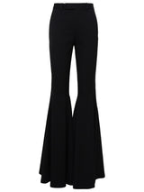 Saint Laurent Black Wool Pants - Women - Piano Luigi