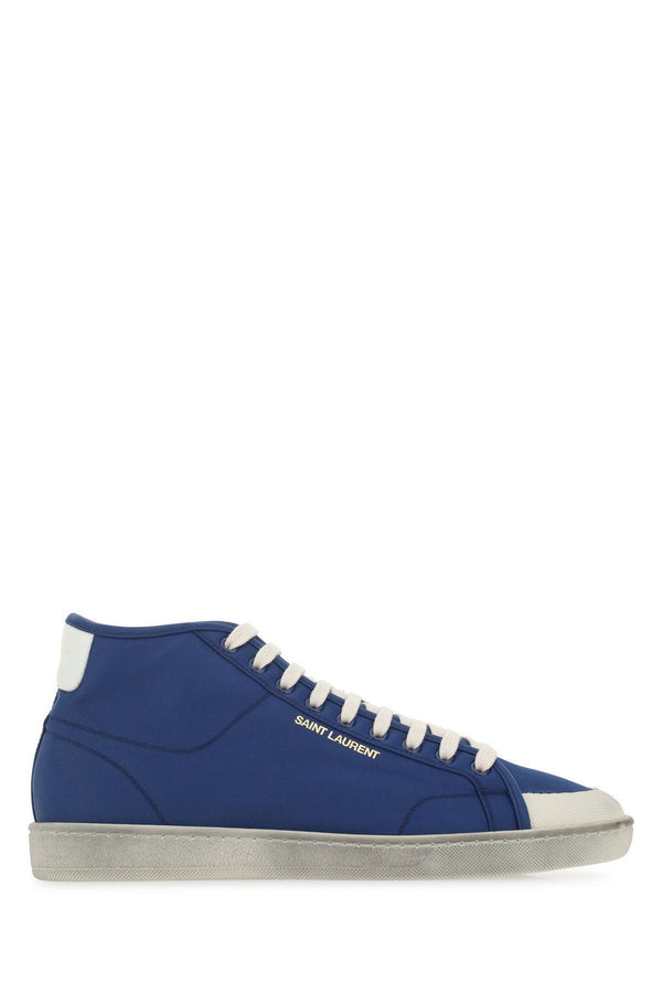 Saint Laurent Blue Nylon Sl/39 Sneakers - Men - Piano Luigi