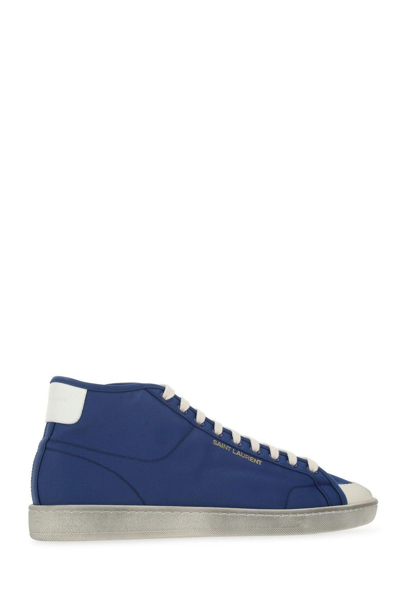 Saint Laurent Blue Nylon Sl/39 Sneakers - Men - Piano Luigi