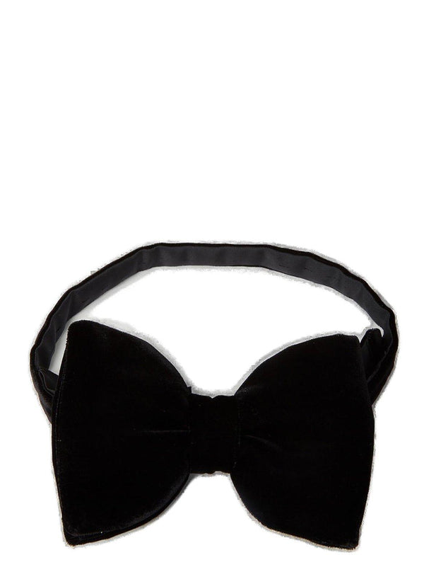 Saint Laurent Bow Detailed Tie - Women - Piano Luigi