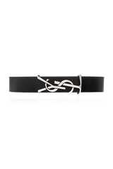 Saint Laurent Bracelet Cassandre Logo Plaque Bracelet - Men - Piano Luigi