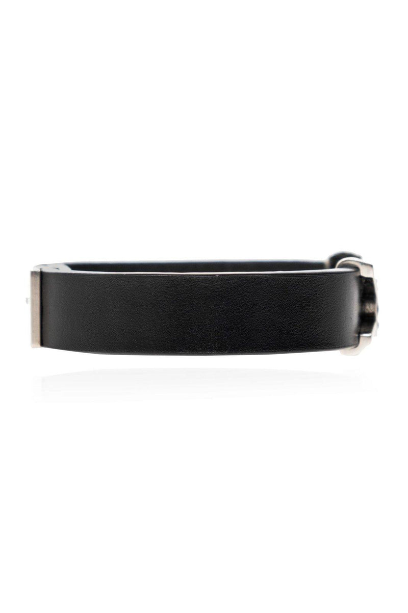 Saint Laurent Bracelet Cassandre Logo Plaque Bracelet - Men - Piano Luigi