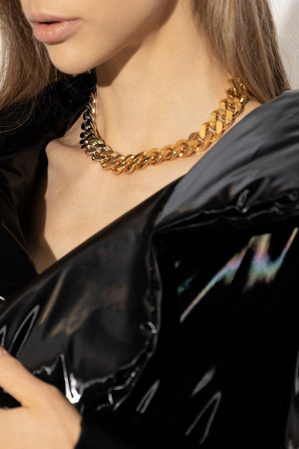 Saint Laurent Chain-linked Contrasted Necklace - Women - Piano Luigi