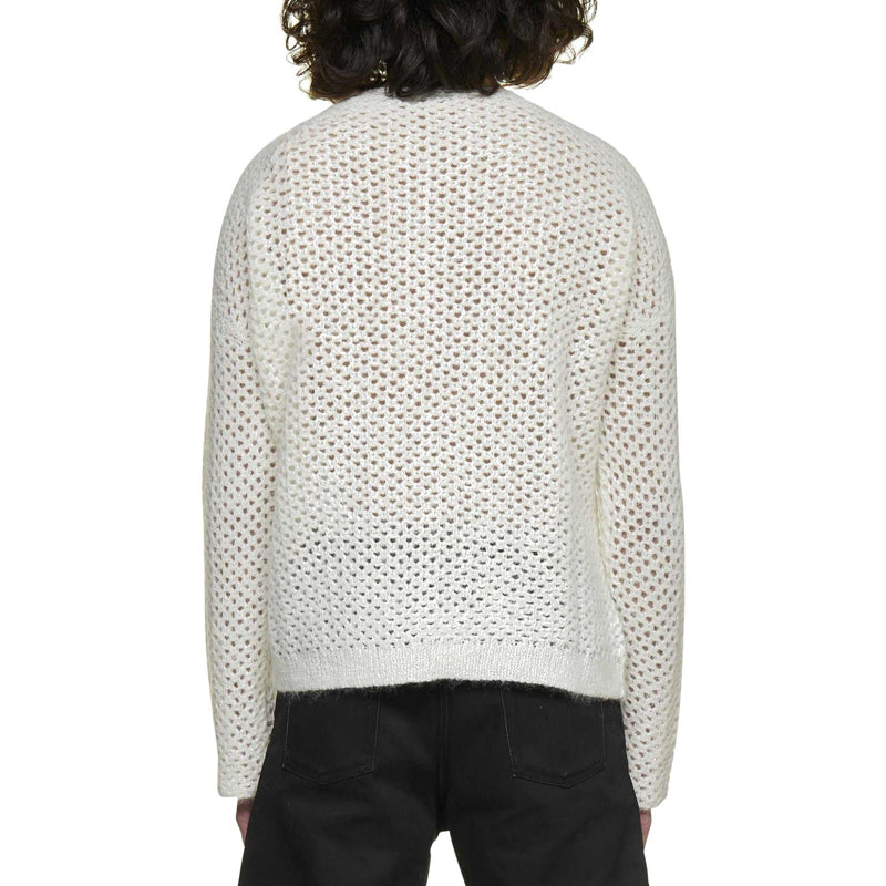 Saint Laurent Crochet Wool Pullover - Men - Piano Luigi