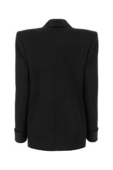 Saint Laurent Double-breasted Long-sleeved Jacket - Women - Piano Luigi