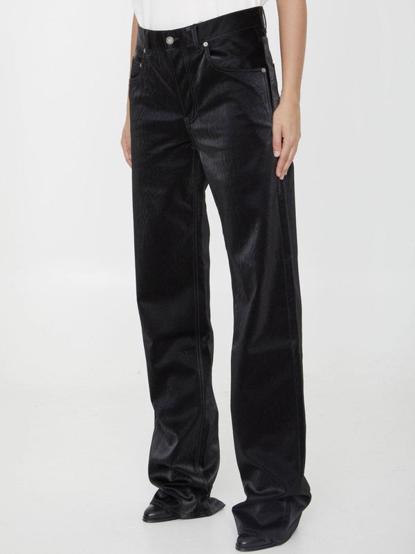 Saint Laurent Extra Long Jeans - Women - Piano Luigi