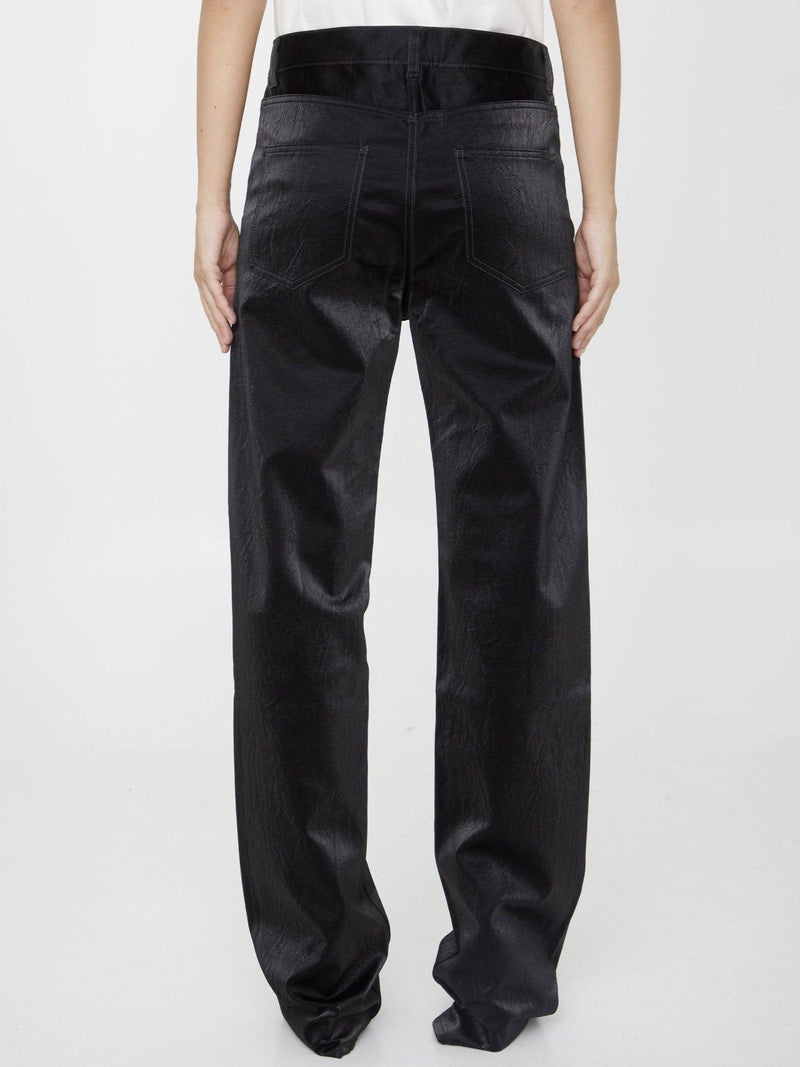 Saint Laurent Extra Long Jeans - Women - Piano Luigi