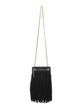 Saint Laurent Grace Small Fringed Hobo Bag - Women - Piano Luigi