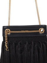 Saint Laurent Grace Small Fringed Hobo Bag - Women - Piano Luigi