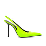 Saint Laurent Kiss 105 Slingback Pumps - Women - Piano Luigi