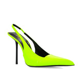 Saint Laurent Kiss 105 Slingback Pumps - Women - Piano Luigi