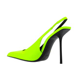 Saint Laurent Kiss 105 Slingback Pumps - Women - Piano Luigi