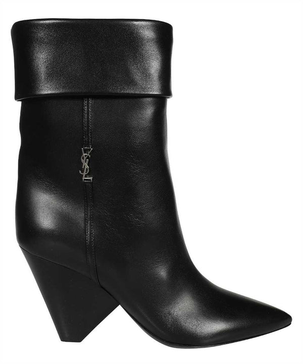 Saint Laurent Leather Ankle Boots - Women - Piano Luigi