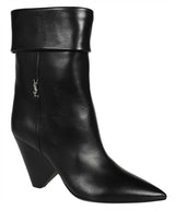 Saint Laurent Leather Ankle Boots - Women - Piano Luigi