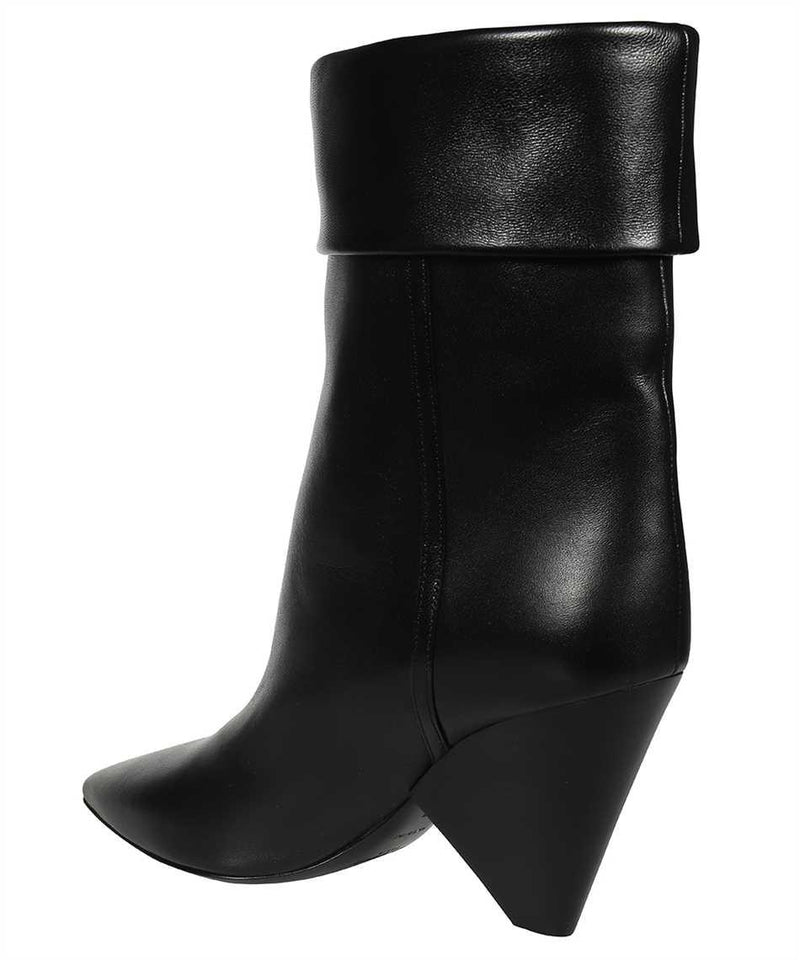 Saint Laurent Leather Ankle Boots - Women - Piano Luigi