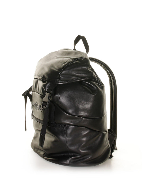 Saint Laurent Leather Backpack - Men - Piano Luigi