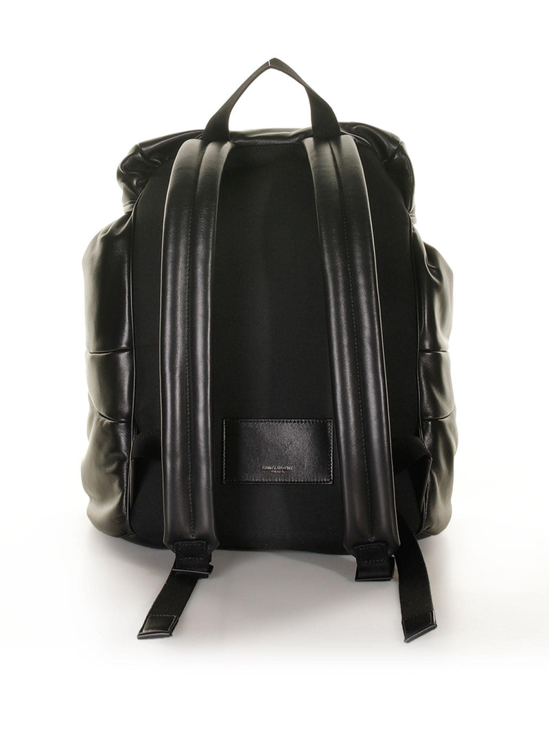 Saint Laurent Leather Backpack - Men - Piano Luigi