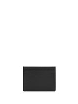 Saint Laurent Leather Card Holder With Logo - Men - Piano Luigi