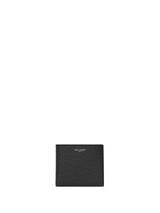 Saint Laurent Leather Wallet With Logo - Men - Piano Luigi