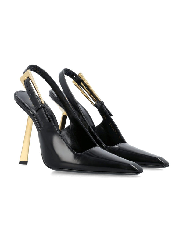 Saint Laurent Lee Slingback Pumps - Women - Piano Luigi