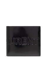 Saint Laurent Logo Detailed Bifold Wallet - Men - Piano Luigi