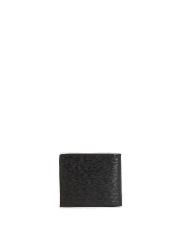 Saint Laurent Logo Engraved Bifold Wallet - Men - Piano Luigi