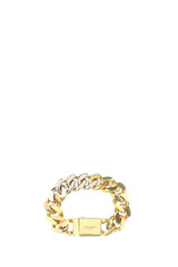 Saint Laurent Logo Engraved Chain Bracelet - Women - Piano Luigi