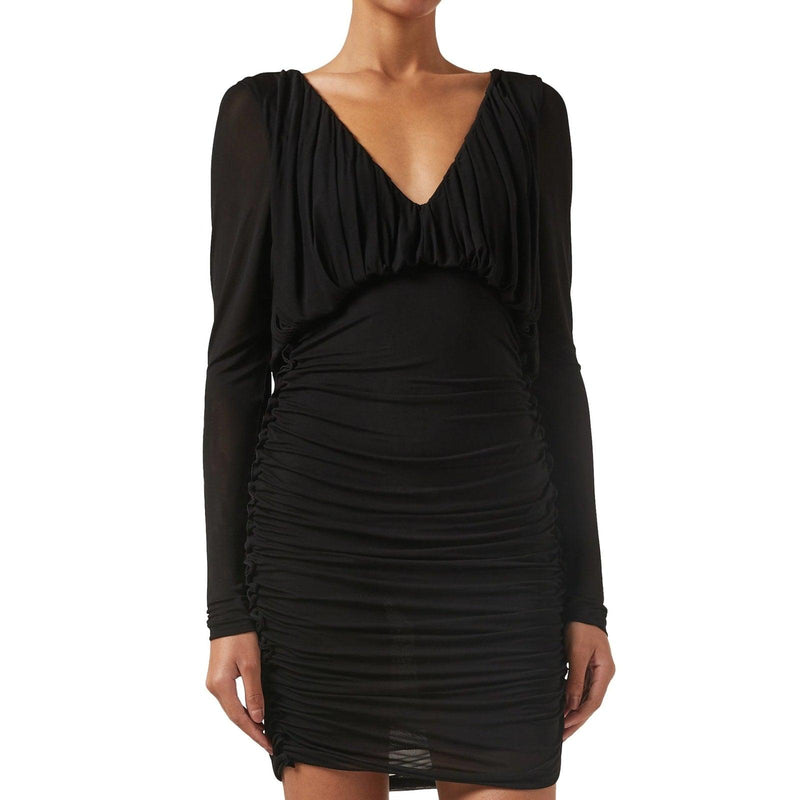 Saint Laurent Mini Draped Dress - Women - Piano Luigi