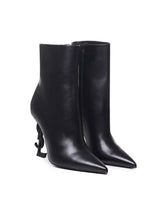 Saint Laurent Opyum Ankle Boots In Calfskin - Women - Piano Luigi