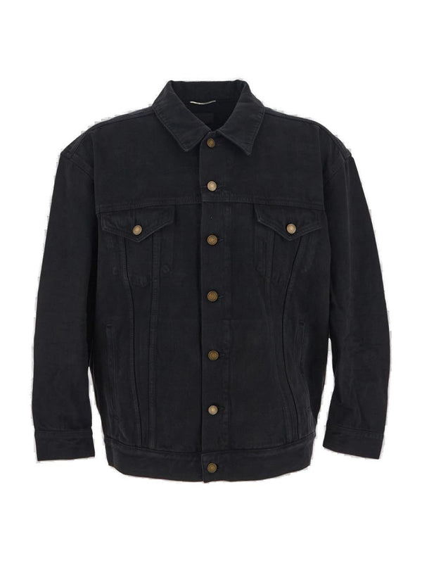 Saint Laurent Oversized Long-sleeved Jacket - Men - Piano Luigi