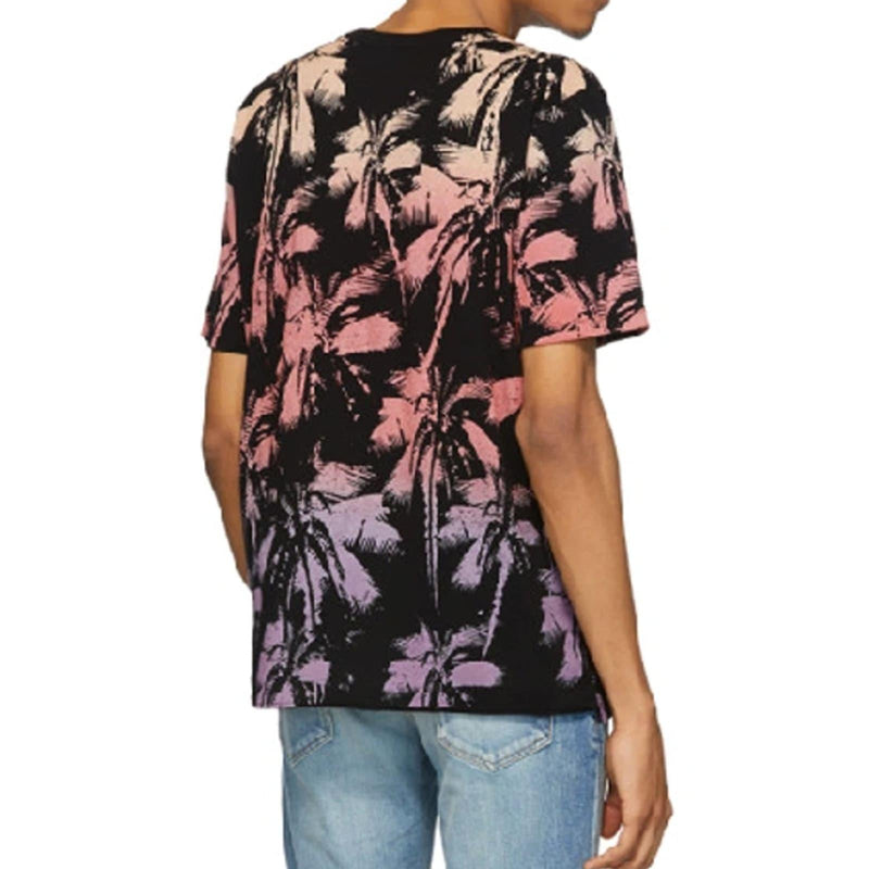 Saint Laurent Palm Print Cotton T-shirt - Men - Piano Luigi