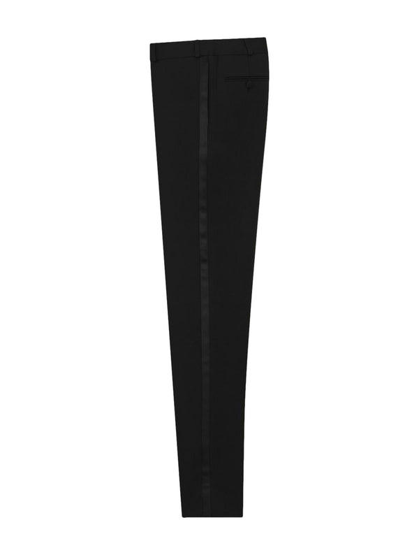 Saint Laurent Pantalon Droit Bande - Women - Piano Luigi