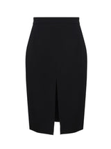 Saint Laurent Pencil Skirt In Wool - Women - Piano Luigi