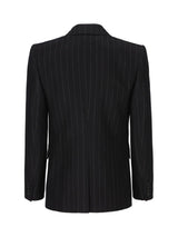 Saint Laurent Pinstriped Tailored Blazer - Men - Piano Luigi