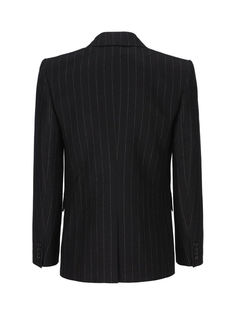 Saint Laurent Pinstriped Tailored Blazer - Men - Piano Luigi