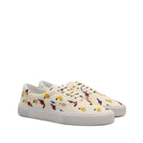 Saint Laurent Printed Canvas Sneakers - Men - Piano Luigi