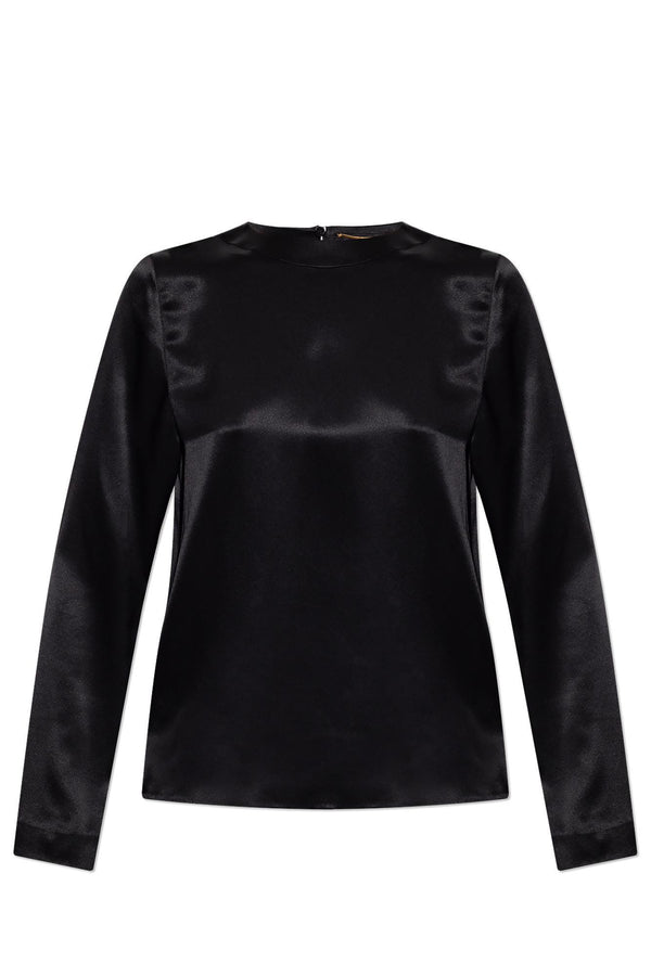 Saint Laurent Silk Top - Women - Piano Luigi