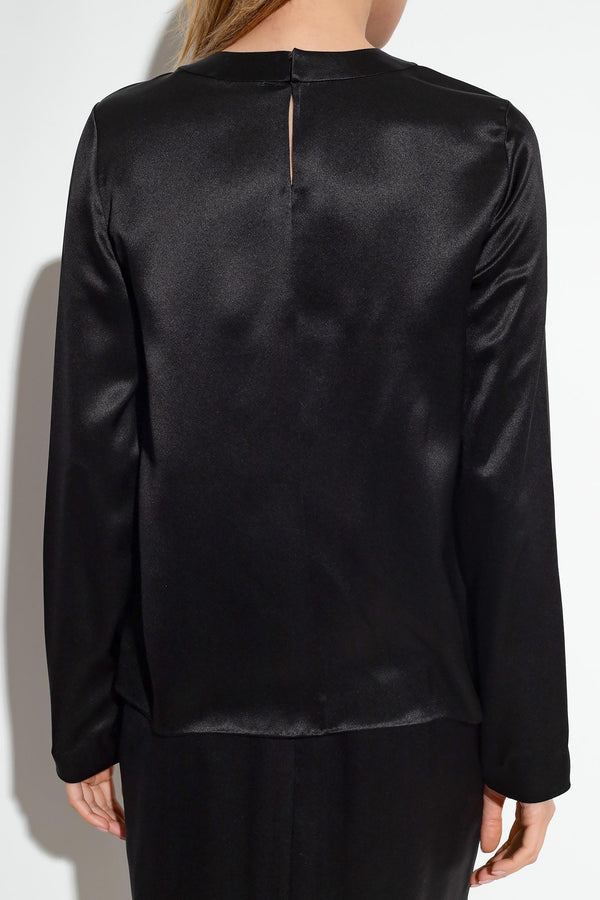 Saint Laurent Silk Top - Women - Piano Luigi